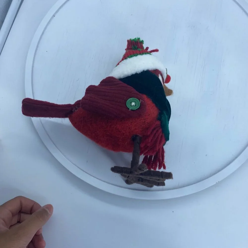 Target Spritz Bird Holiday Figurine Christmas Feathery‎ Friends 6.5